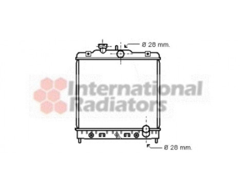 Radiator, engine cooling 25002068 International Radiators, Image 2