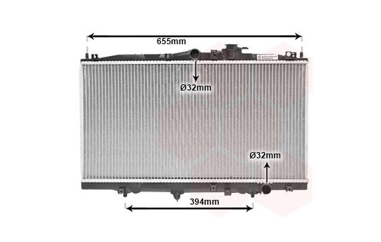 Radiator, engine cooling 25002070 International Radiators, Image 2