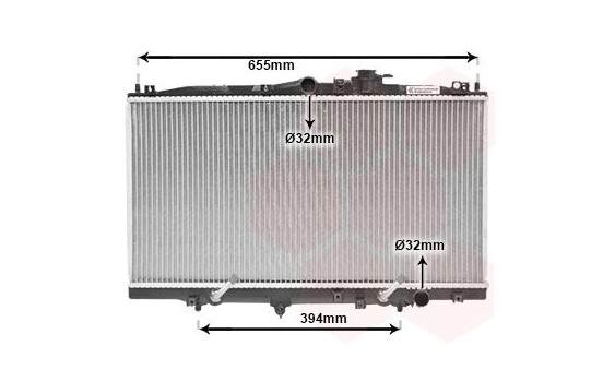 Radiator, engine cooling 25002071 International Radiators, Image 2