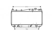 Radiator, engine cooling 25002114 International Radiators