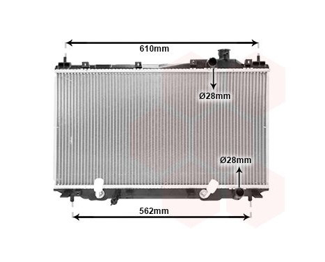 Radiator, engine cooling 25002114 International Radiators, Image 2