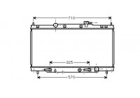 Radiator, engine cooling 25002163 International Radiators