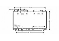 Radiator, engine cooling 25002191 International Radiators