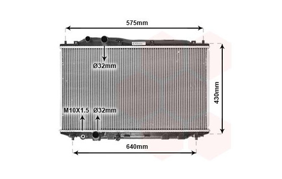 Radiator, engine cooling 25002191 International Radiators, Image 2