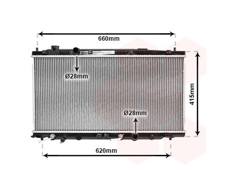 Radiator, engine cooling 25002253 International Radiators, Image 2