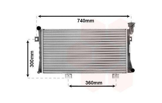 Radiator, engine cooling 26002015 International Radiators