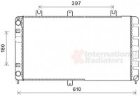 Radiator, engine cooling 26002022 International Radiators