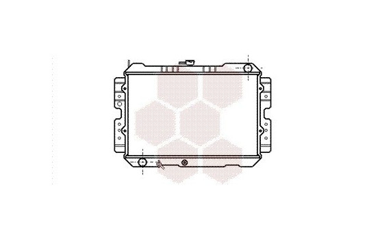 Radiator, engine cooling 27002043 International Radiators