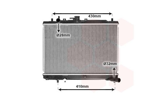 Radiator, engine cooling 27002070 International Radiators