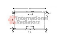 Radiator, engine cooling 27002075 International Radiators