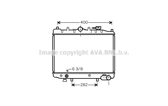 Radiator, engine cooling 27002083 International Radiators