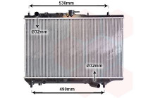 Radiator, engine cooling 27002088 International Radiators