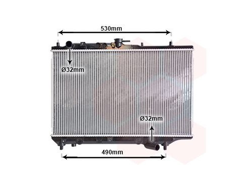 Radiator, engine cooling 27002088 International Radiators