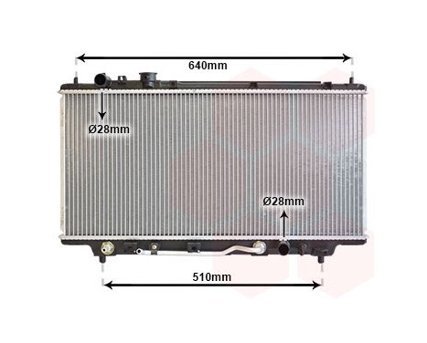 Radiator, engine cooling 27002100 International Radiators