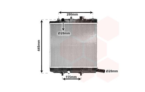 Radiator, engine cooling 27002139 International Radiators
