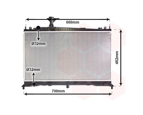 Radiator, engine cooling 27002160 International Radiators