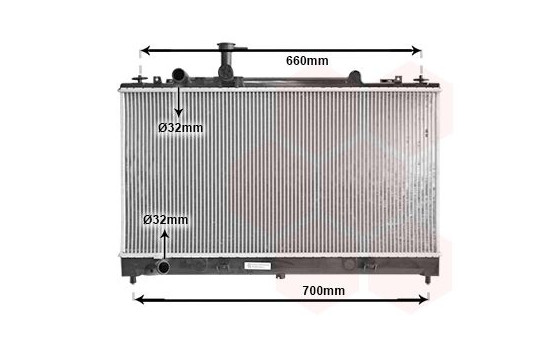Radiator, engine cooling 27002162 International Radiators