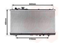 Radiator, engine cooling 27002176 International Radiators