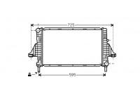 Radiator, engine cooling 29002006 International Radiators