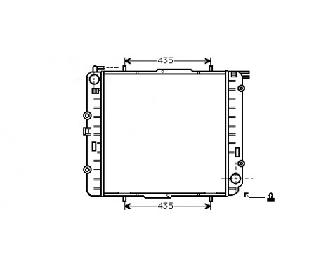 Radiator, engine cooling 30002038 International Radiators