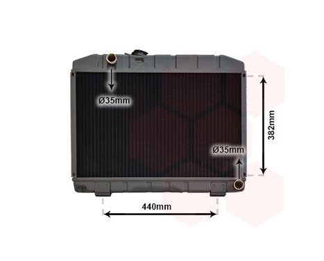 Radiator, engine cooling 30002045 International Radiators, Image 2