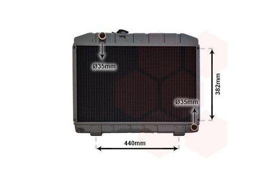 Radiator, engine cooling 30002045 International Radiators, Image 2