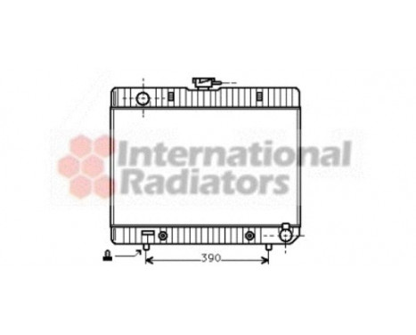 Radiator, engine cooling 30002055 International Radiators, Image 2