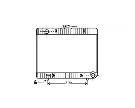 Radiator, engine cooling 30002055 International Radiators
