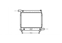 Radiator, engine cooling 30002064 International Radiators