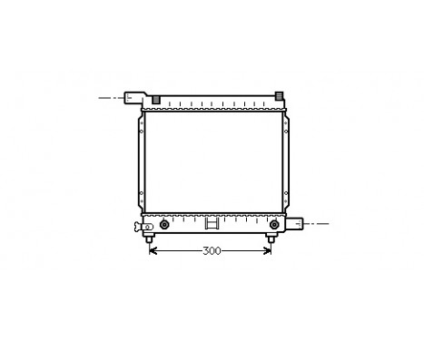 Radiator, engine cooling 30002064 International Radiators