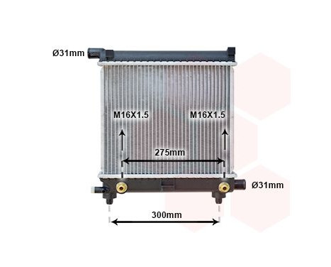 Radiator, engine cooling 30002064 International Radiators, Image 2