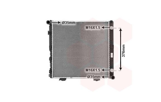 Radiator, engine cooling 30002065 International Radiators, Image 2