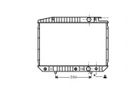 Radiator, engine cooling 30002070 International Radiators