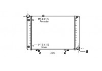 Radiator, engine cooling 30002074 International Radiators