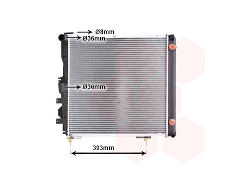 Radiator, engine cooling 30002086 International Radiators, Image 2