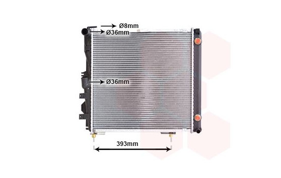 Radiator, engine cooling 30002086 International Radiators, Image 2