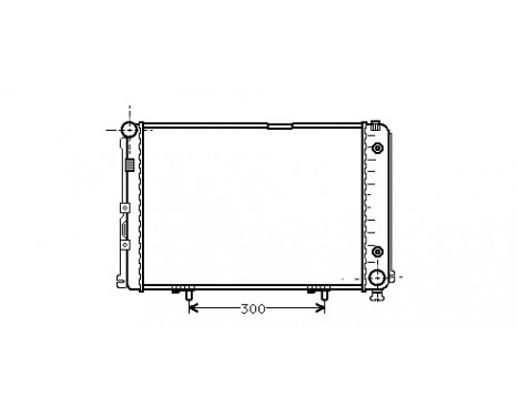 Radiator, engine cooling 30002110 International Radiators