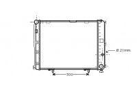 Radiator, engine cooling 30002126 International Radiators