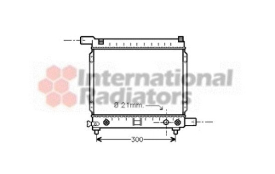 Radiator, engine cooling 30002137 International Radiators, Image 2