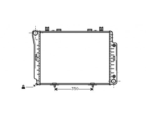 Radiator, engine cooling 30002144 International Radiators