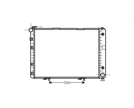 Radiator, engine cooling 30002154 International Radiators