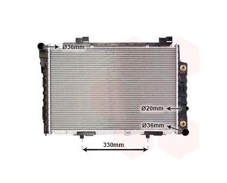 Radiator, engine cooling 30002174 International Radiators, Image 2