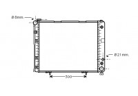 Radiator, engine cooling 30002178 International Radiators