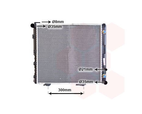 Radiator, engine cooling 30002178 International Radiators, Image 2