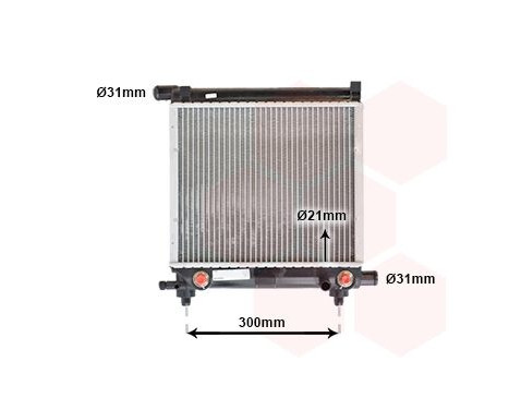 Radiator, engine cooling 30002179 International Radiators, Image 2
