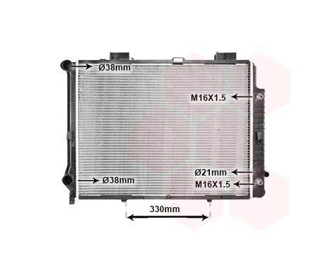 Radiator, engine cooling 30002190 International Radiators, Image 2