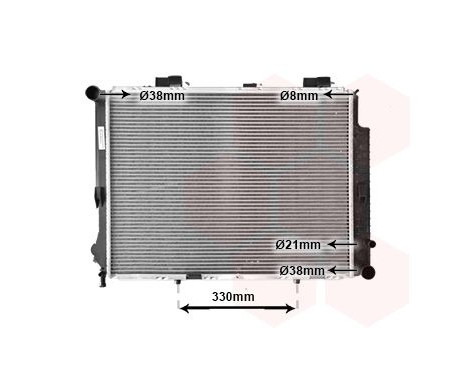 Radiator, engine cooling 30002191 International Radiators, Image 2