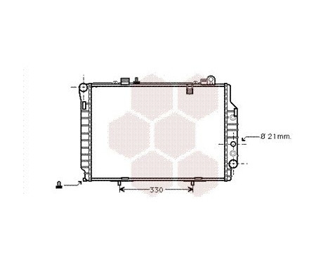 Radiator, engine cooling 30002203 International Radiators, Image 2