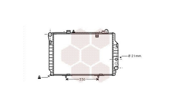 Radiator, engine cooling 30002203 International Radiators, Image 2