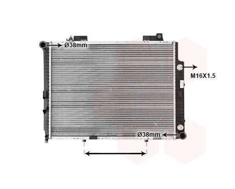 Radiator, engine cooling 30002209 International Radiators, Image 2